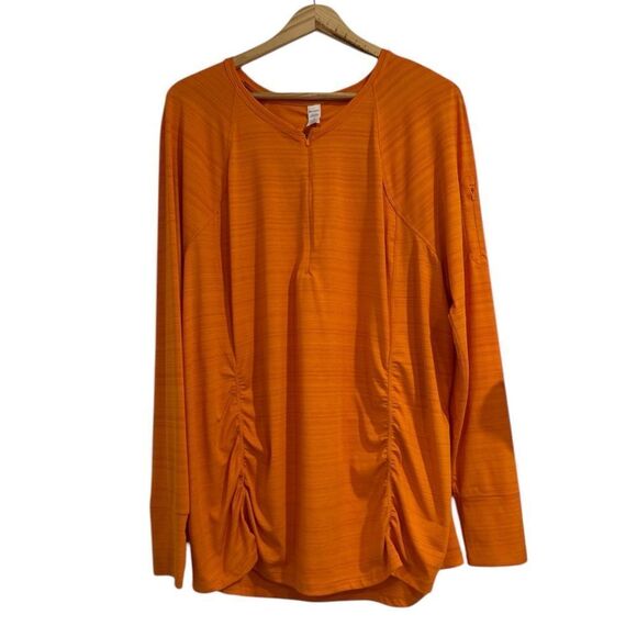 Athleta Pacifica Contoured Top Women's 2X Orange NWOT - Picture 1 of 5